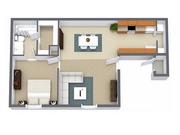 Cypress Bend - 1 Bedroom