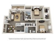 2 dormitorios | 2 baños | 1000 metros cuadrados