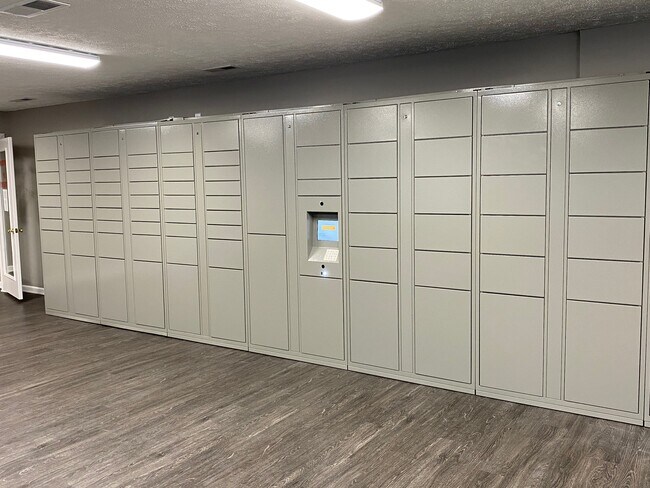 24-hour package locker system