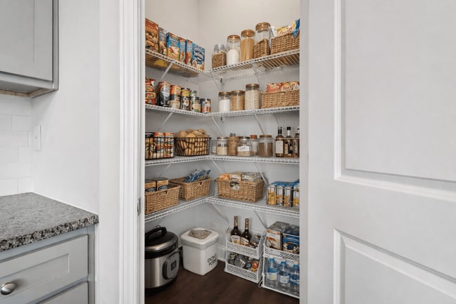 Spacious pantry to accommodate all your storage needs. - Chase Landing