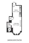 Studio 01 Floorplan