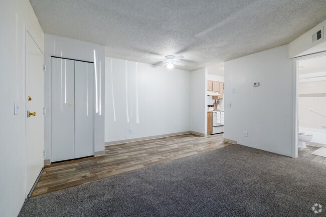 1BR, 1BA - 530SF - Living Room - Desert Springs Apartments