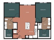 B1-A floor plan Prose Decker Lake