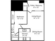 1BR/1BA