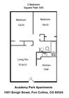 2BR/1BA