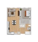 Arbor| 1x1 | 805 sf