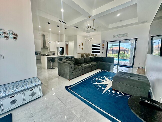 Photo - Fully Furnished Annual Rental- 3 Bedroom 2 Bathroom - Pool and Waterfront- NE CAPE CORAL