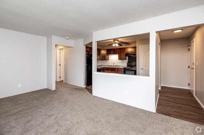2BR, 1BA - 875SF - B - Living Room