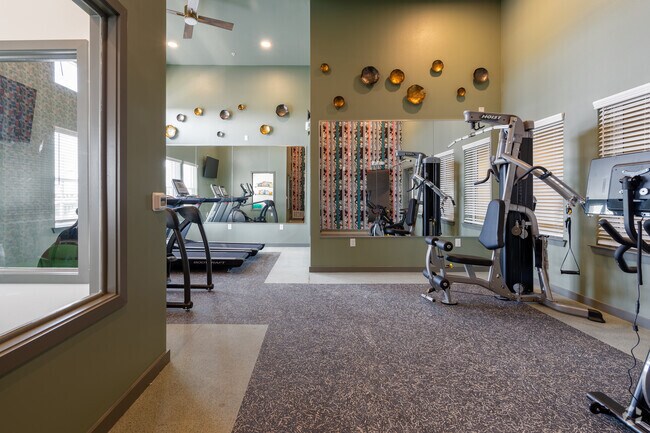 Fitness Center - June West Apartments