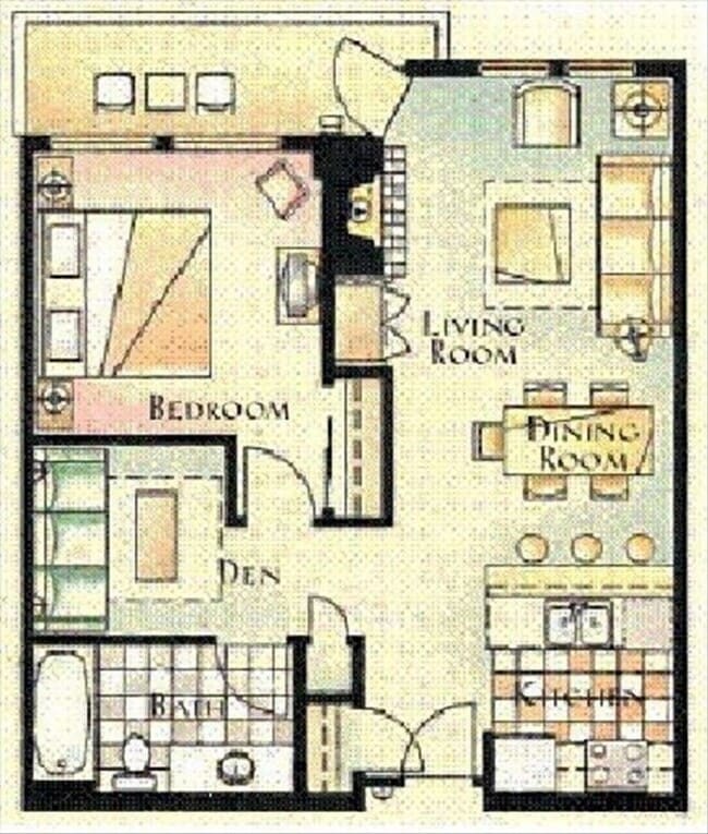 Photo - Coming soon! Solitude Luxury 1 bed / 1 bath Condo! Fully furnished! Unidad 203