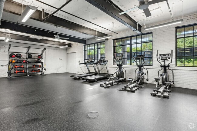 Fitness Center - Printworks Mill Apartments