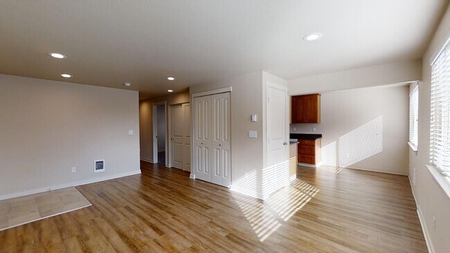 Plank Flooring in the living areas