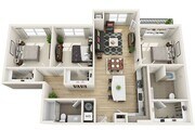 3 Bedroom, 2 Bath ¦ 1,250 sqft