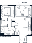 A12 | 1x1 | 723 sq ft
