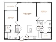 2 Bedroom | 2 Bathroom | 1190 Sq. Ft.