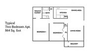 2BR/1BA