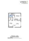 One Bed, One Bath