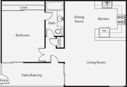 1BR/1BA
