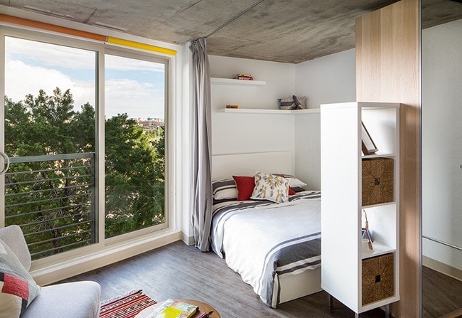 Studio bed nook