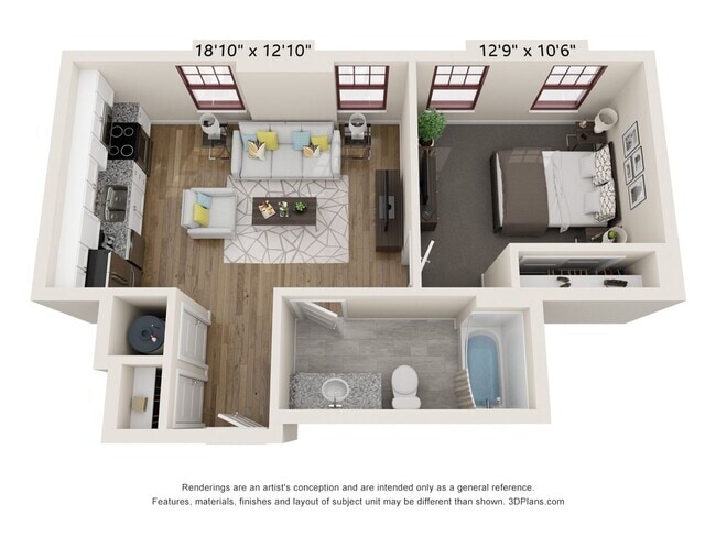 Building Photo - Short North! 1 Bedroom, 1 Bath Unit 999-207 Rental