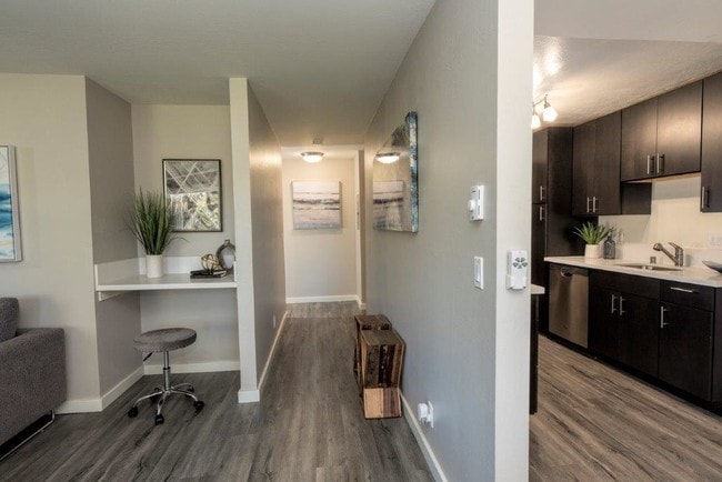 Parkside Apartments hallway view