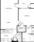 1BR/1BA A