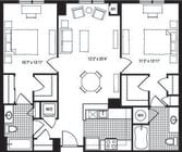 2S floor plan The Clarendon