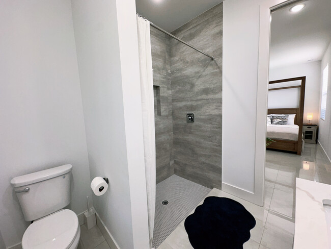 Brand new shower