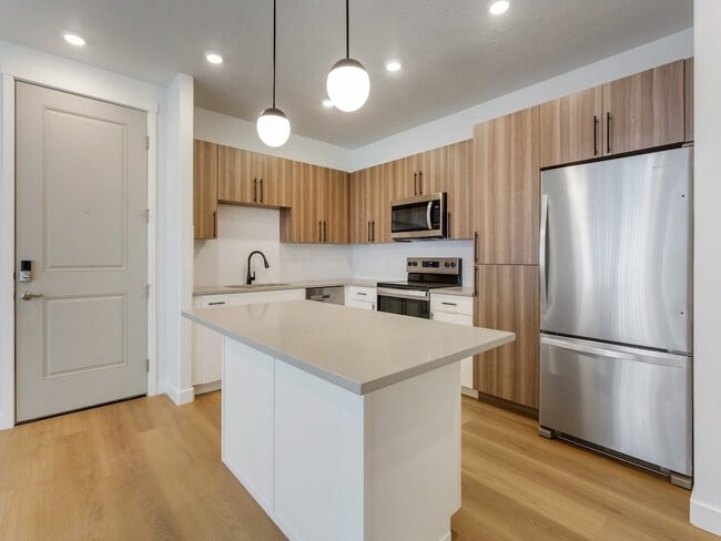 Hanging Lights in Kitchen