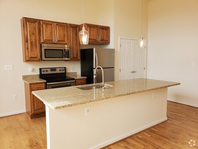 Unit 204 Kitchen - Garland Rodes Apartments