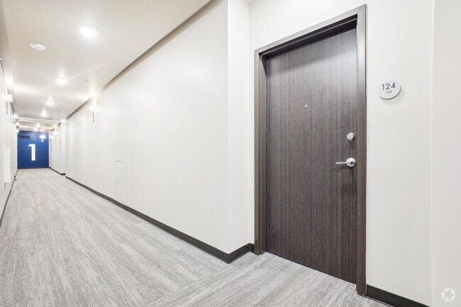 A1 1BR, 1BA - 707SF Bathroom - Carroll at Bellemeade Rental