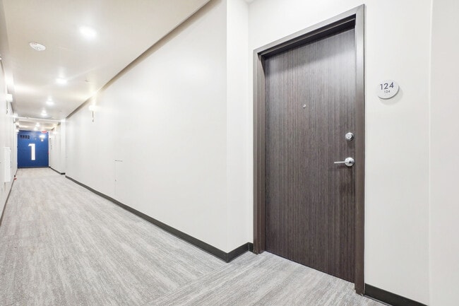 A1 1BR, 1BA - 707SF Bathroom - Carroll at Bellemeade Rental