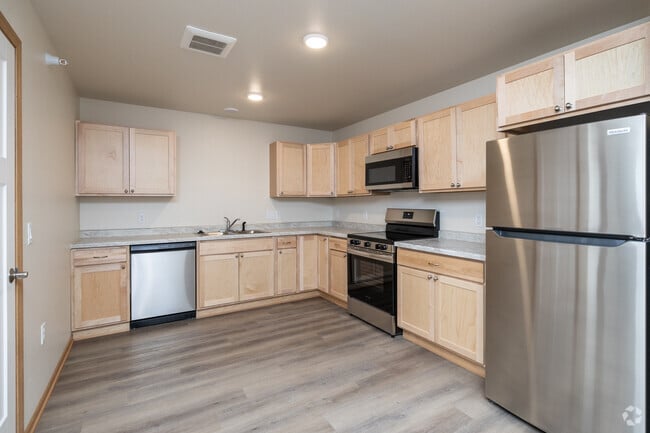 2BR, 1BA - Kitchen