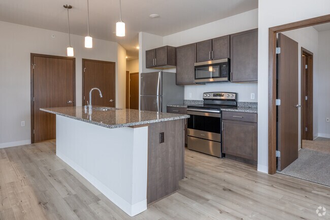 2BR, 2BA - 1,100SF - Kitchen