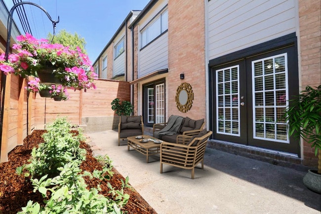 Almost 400 sq ft! So much room for seating and a garden. - The Heights