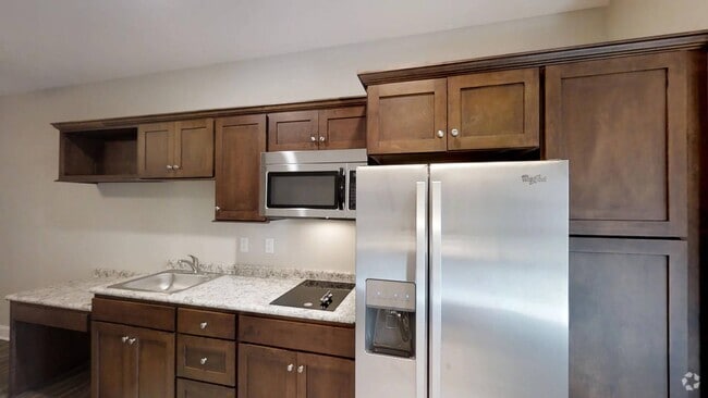 One bedroom suite kitchen - Eagle Village Rental