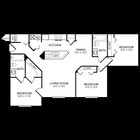3BR/2BA
