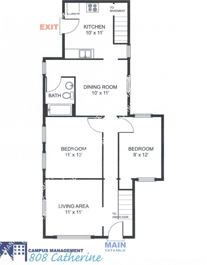 Photo - 808 Catherine St Unit 1