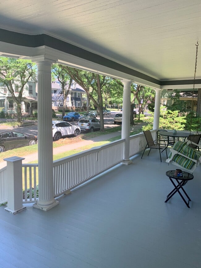 private front porch - 457 Park Ave