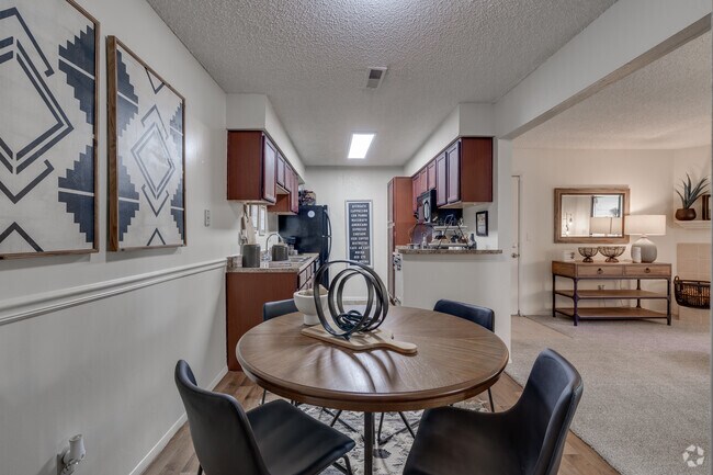 2BR, 2BA - 1100SF- Kitchen Area