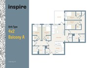 4x2 Balcony A