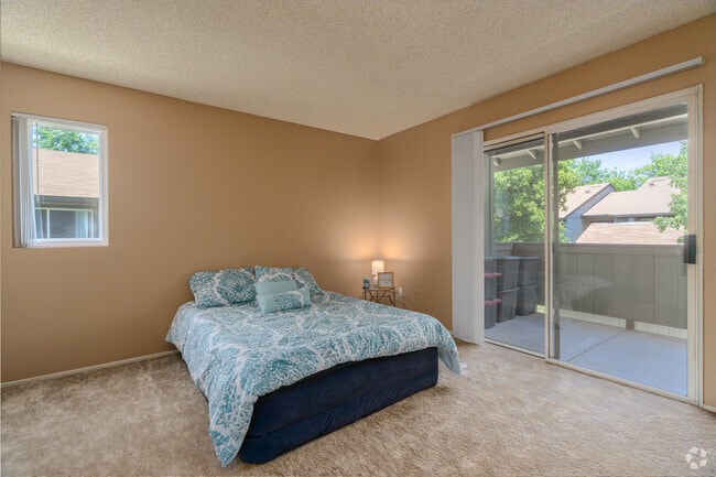 Renovated White - 1BR, 1BA - 765SF - Bedroom