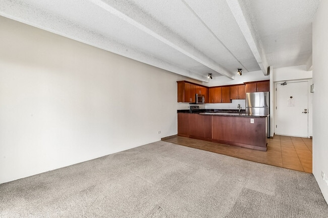 Kitchen and Living Room