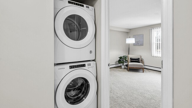 Select apartments offer in-unit washer and dryer appliances for ultimate convenience.