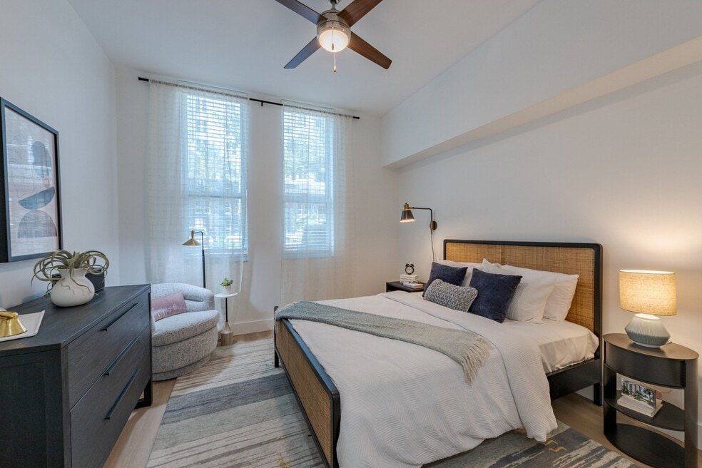 Spacious Bedroom at One Plantation Apartments in Plantation, FL 33324