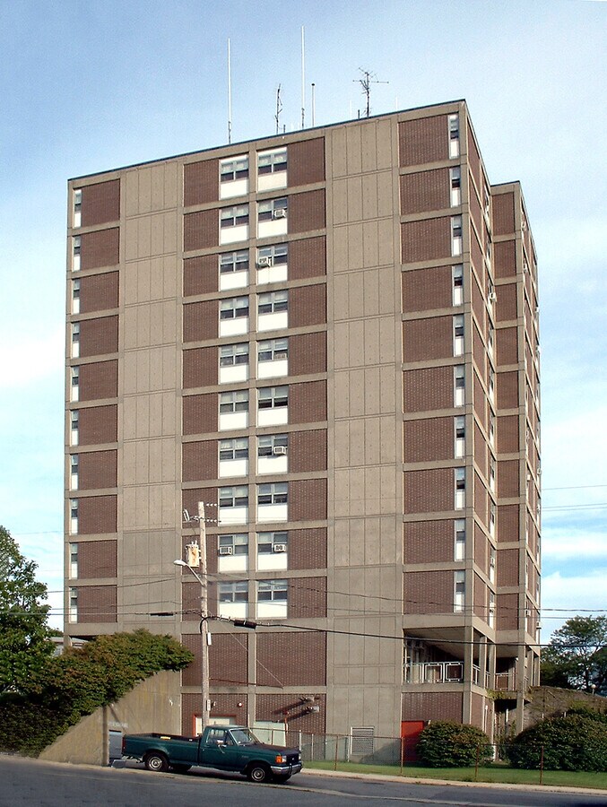 View from the west - George H. Cottell Heights