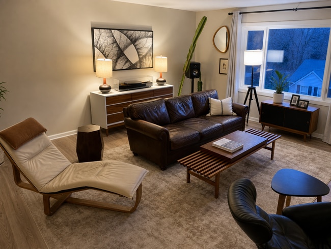 Living room (attached to dining room) - 13360 W Bluemound Rd Unit #4