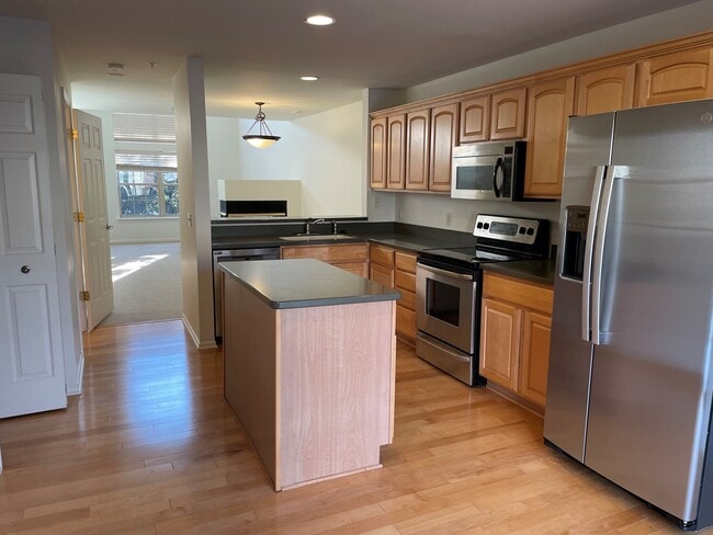 Kitchen Island and new Stainless Steel Appliances and hardwood floors - 1407 Ashford Ct Unit 1407 Ashford Ct