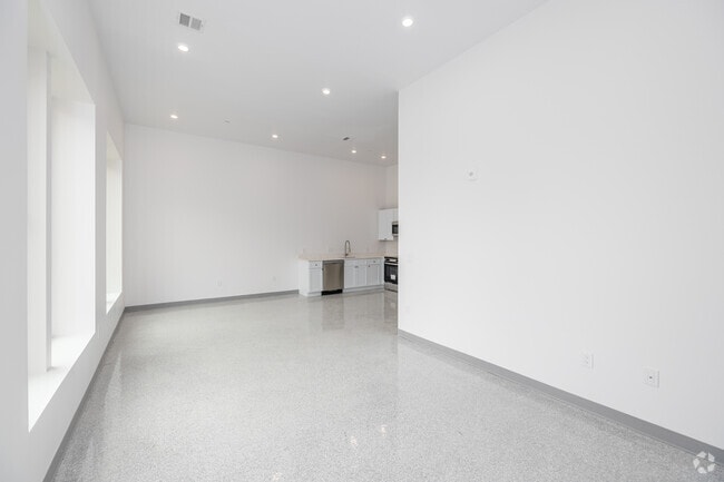 2BR, 2BA - 925SF - Living Room - Isobel Lofts