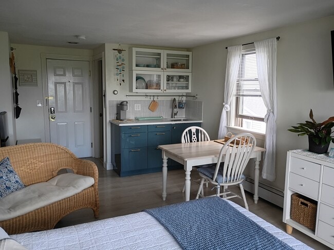 Kitchen/ Dining Area - 415 Ocean Blvd Unit Sunny Beach Studio with Annual Lease